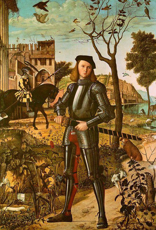 Vittore Carpaccio Portrait of a Knight oil painting picture